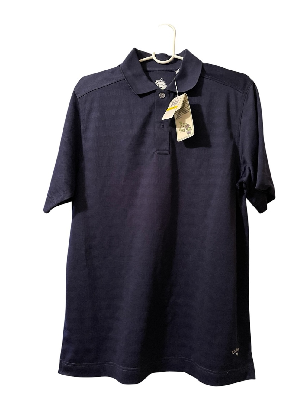Callaway Dry X Series Men's Peacoat color - Performance Short Sleeve Polo